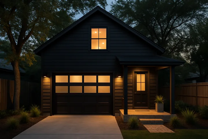 Illustrative Zilker garage apartment ADU